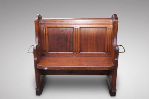 Fantastic Sized Pitch Pine Pew/settle