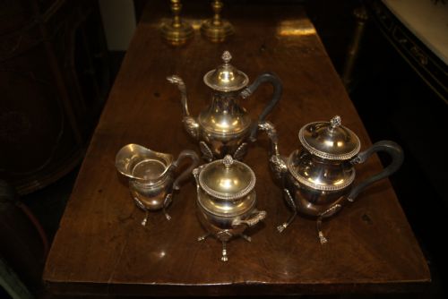 Good Quality Silver Plated French Tea Set
