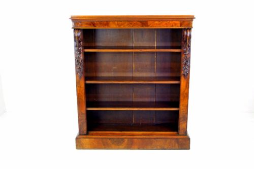 Fabulous Victorian Walnut Bookcase