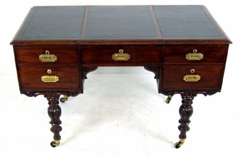 Very Rare Original Campaign Desk