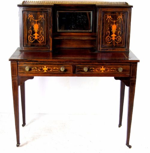 Inlaid Rosewood Desk