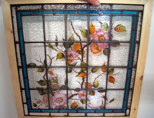 Beautiful Vibrant Painted Stained Glass Windows