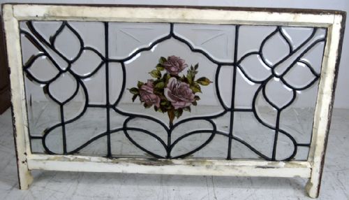 A Rare and Superb Painted Glass Window