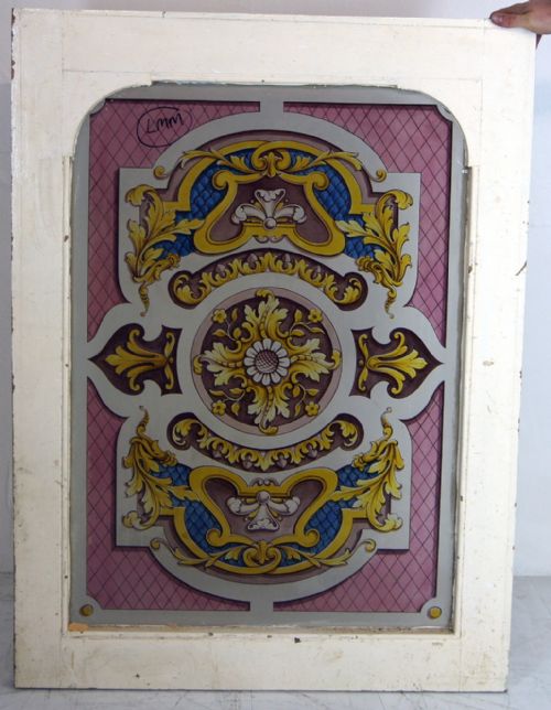 A Fantastic Vibrant Painted Glass Window