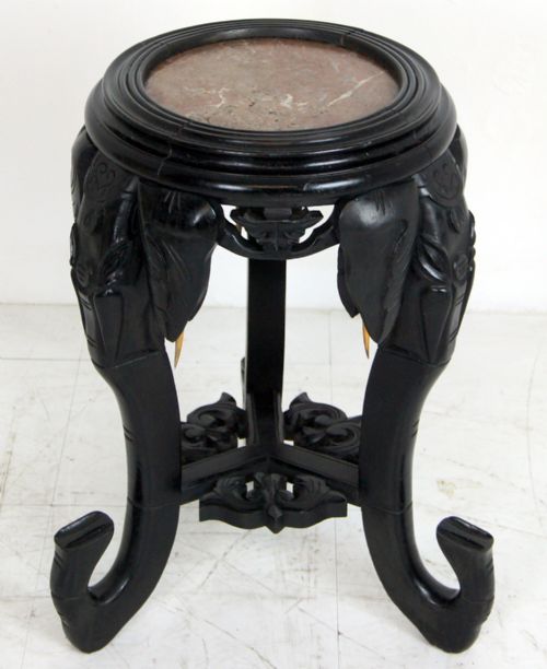 A Decorative and Unusual Marble Top Planter