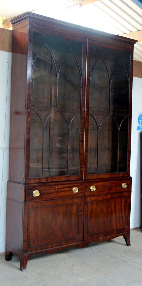 An Impressive and Imposing Georgian Bookcase