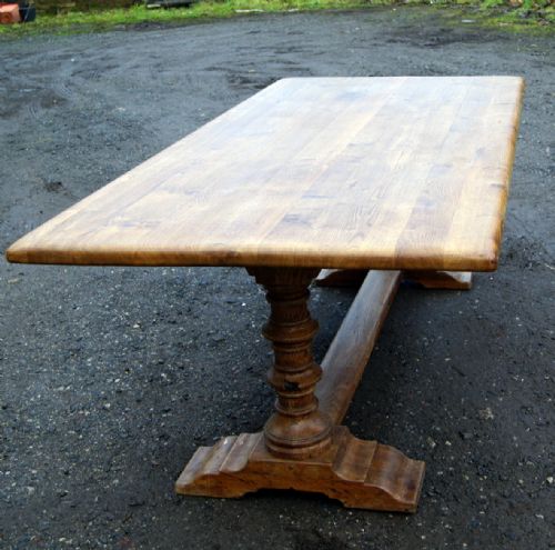 An Exceptional French Oak Farmhouse Table