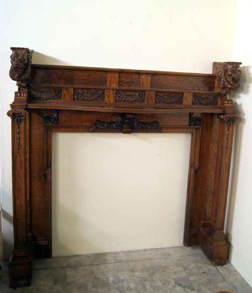 A Very Impressive Pollard Oak Fire Surround