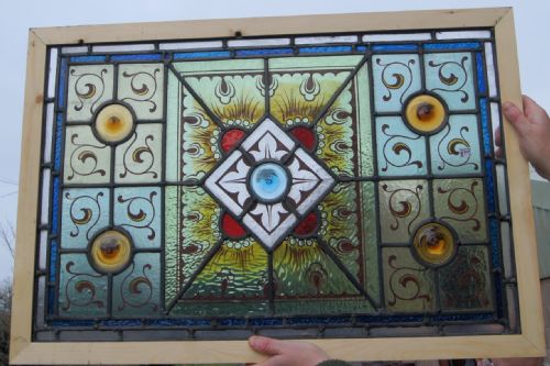 A Great Painted Stained Glass Window