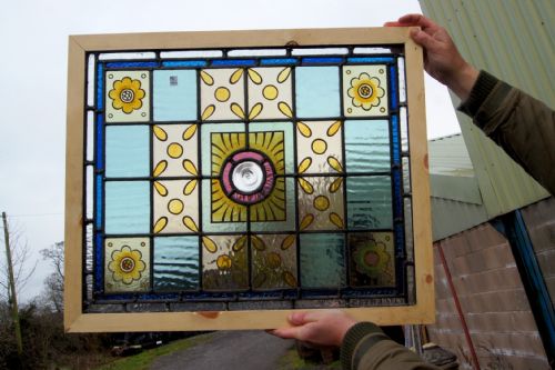 A Fantastic Stained Glass Painted Window