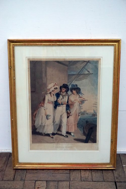 A Good Print of 'British Plenty' by C.knight
