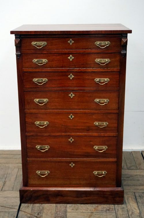 An Immaculate Victorian Walnut Chest of Drawers