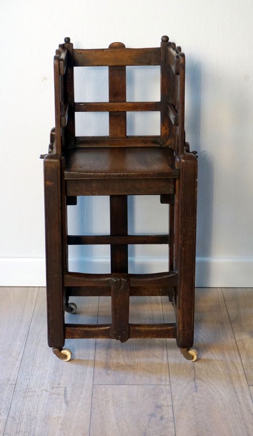 A Charming Estate Made Children's High Chair