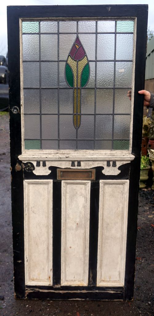 A Great Stained Glass Front Door
