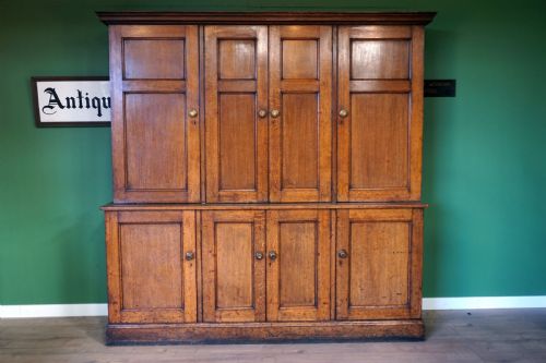 A Superb Oak Housekeepers Cupboard