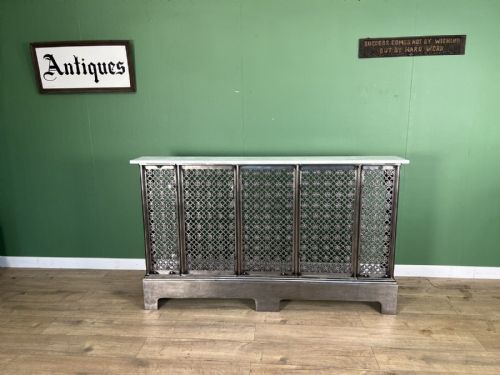 Rare Original Cast Iron Victorian Radiator Cover