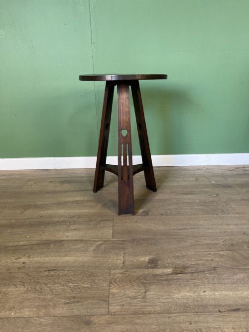 Liberty London Oak Arts and Crafts Occasional Table