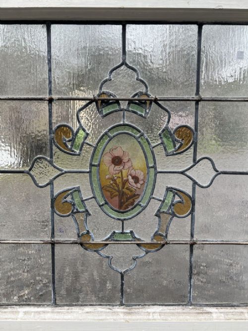 STAINED GLASS WINDOW PAINTED - ADDITIONAL PHOTO 2