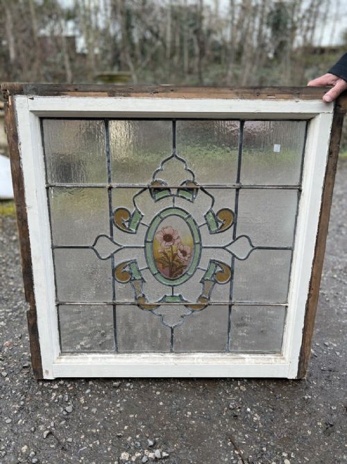 STAINED GLASS WINDOW PAINTED - ADDITIONAL PHOTO 3