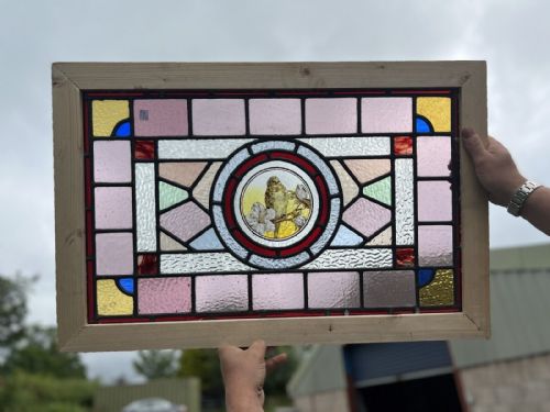 Stained Glass Window - Painted Bird 4