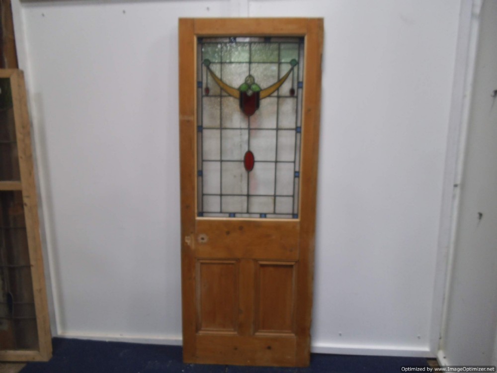 Fabulous leaded glass door