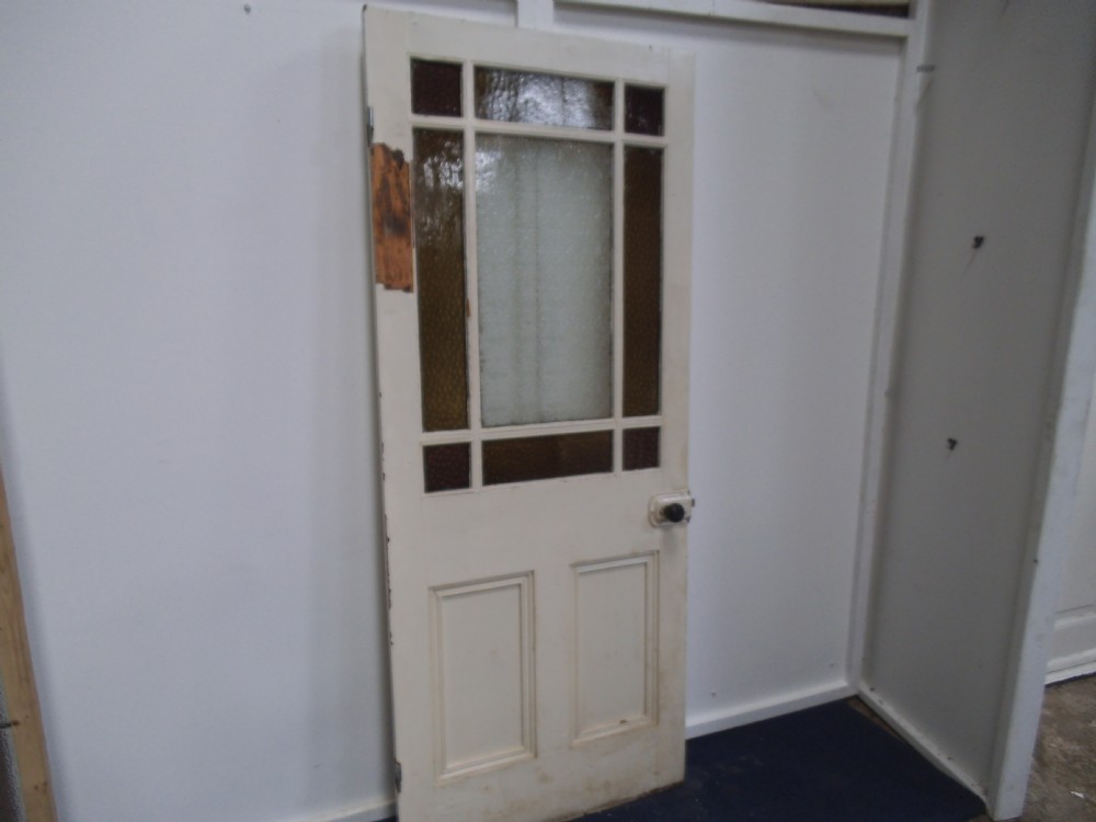 Original coloured vestibule door