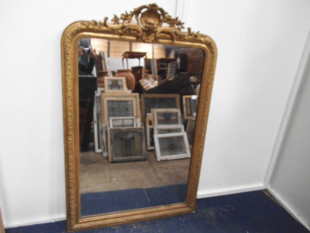 Gilded Victorian Mirror