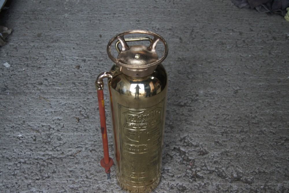 Fantastic brass original fire extinguisher