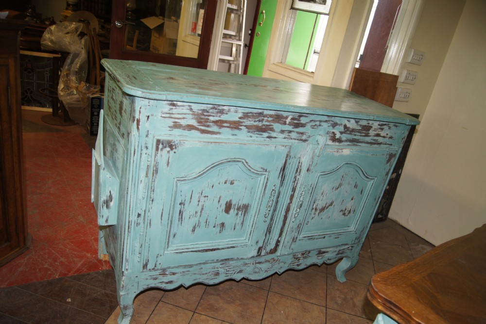 French antique pan cupboard (bread cupboard)