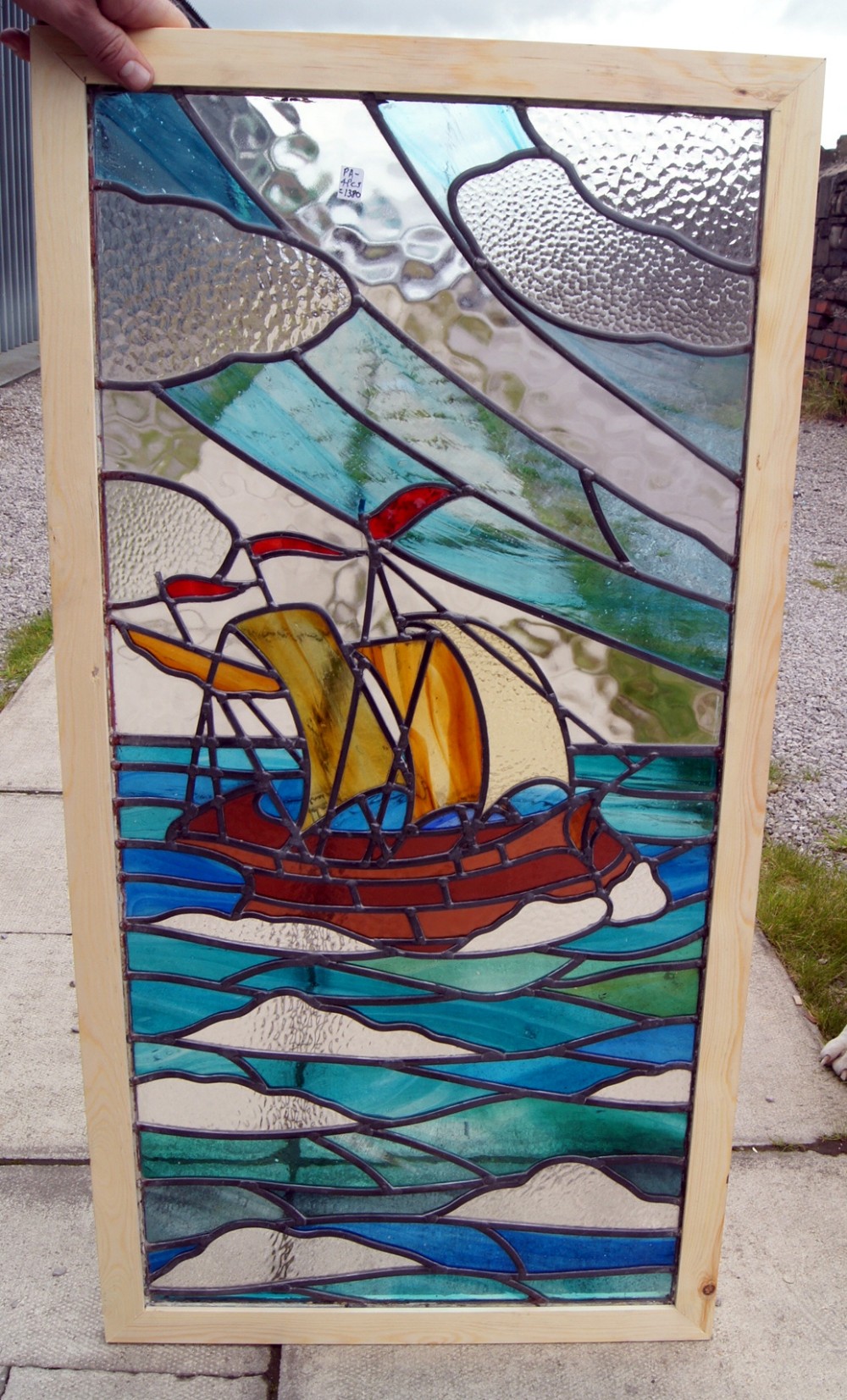 Stunning Arts and crafts leaded glass window