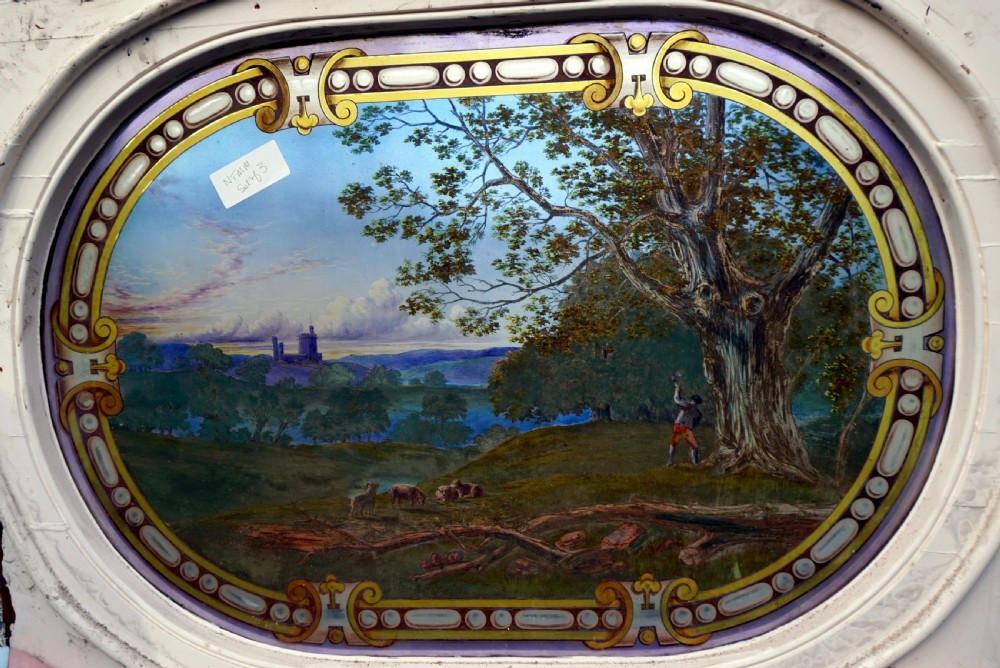 An Outstanding Victorian painted window  View III