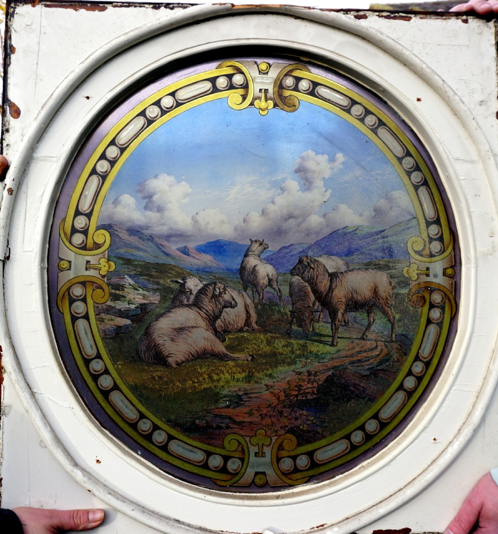 A magnificent Victorian painted stained glass window   View III