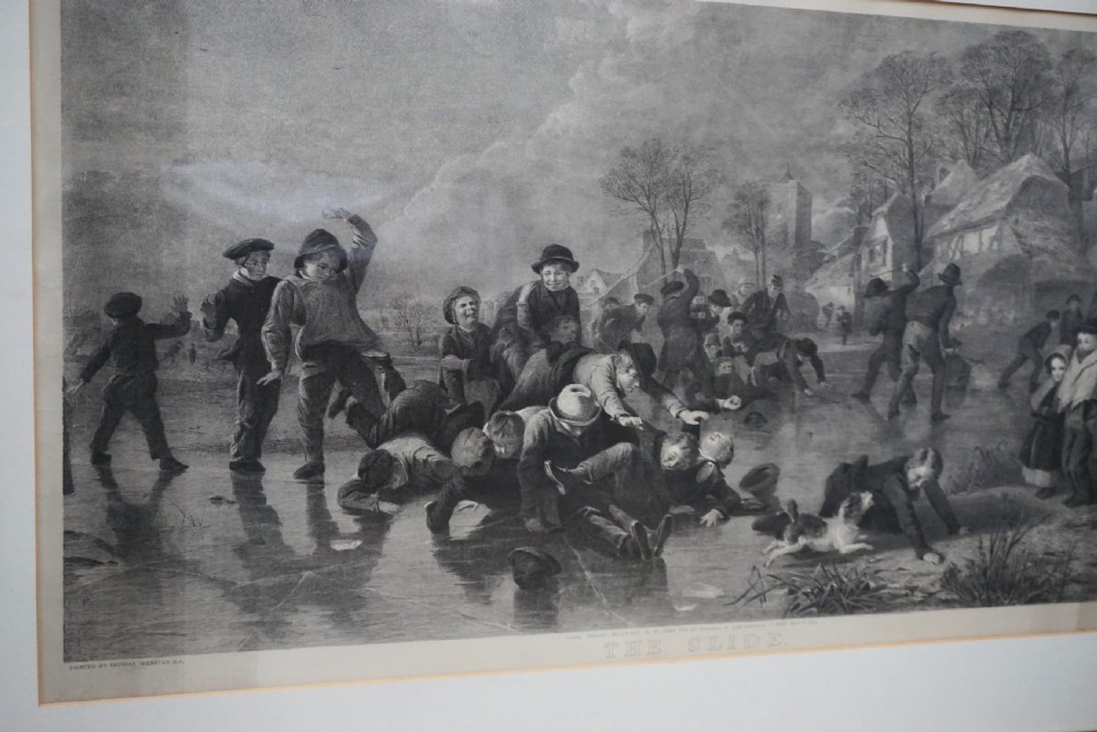 A good Victorian print of 'the slide' View II