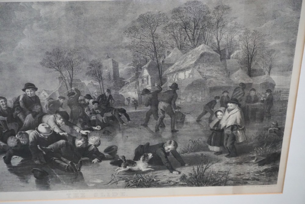 A good Victorian print of 'the slide' View III