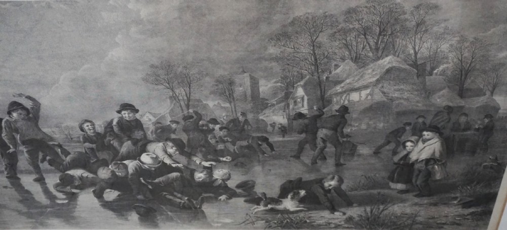 A good Victorian print of 'the slide' View IV