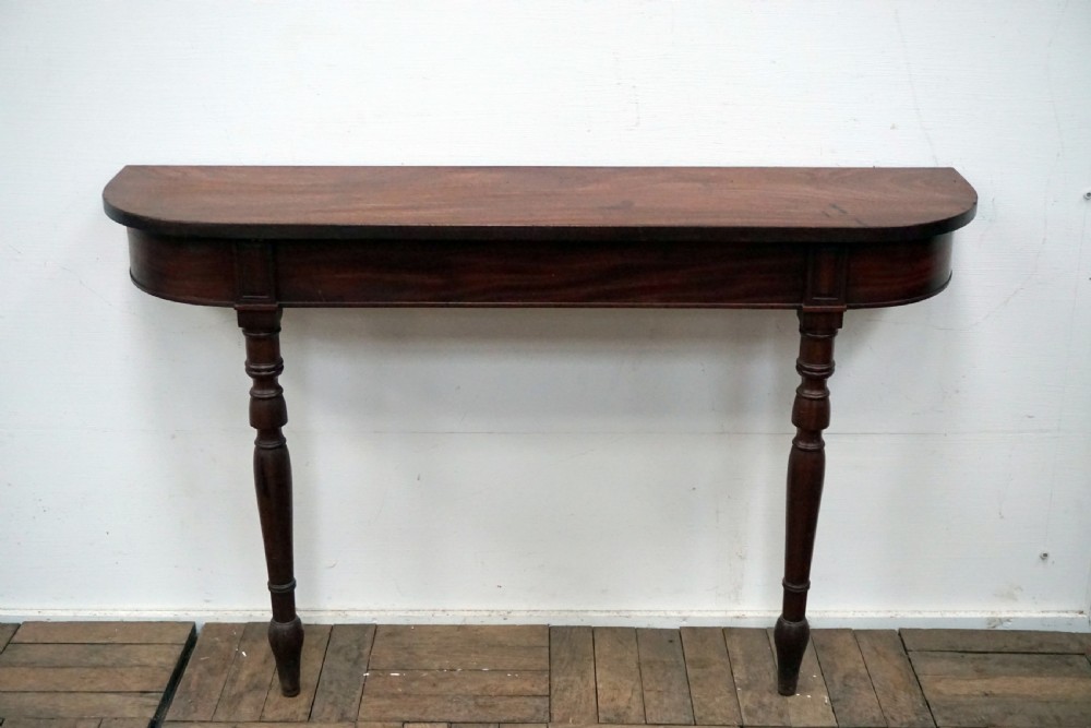 A very useful Georgian console table