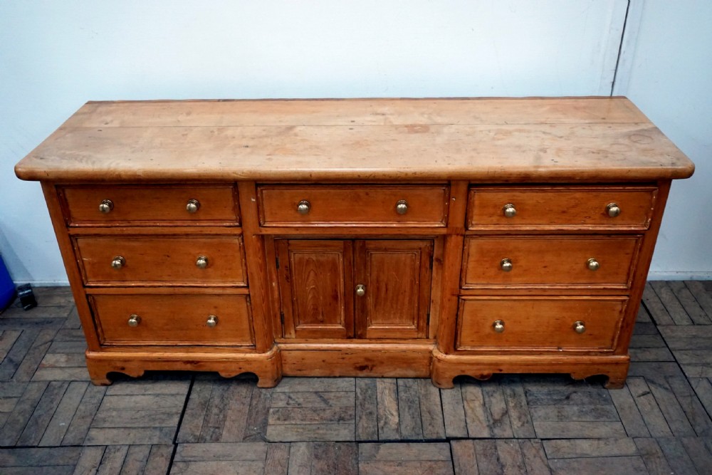 A good sycamore topped traditional pine dresser base View II