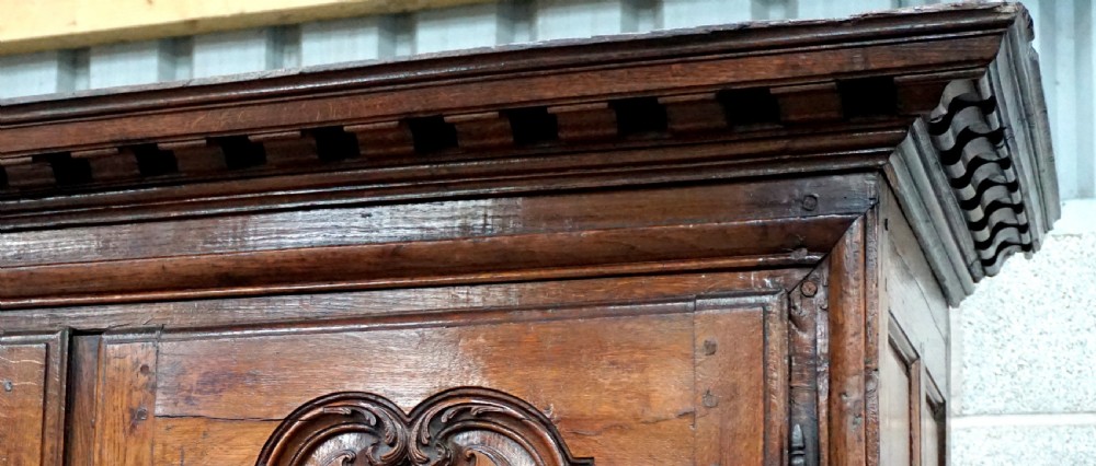 A charming oak French armoire View II