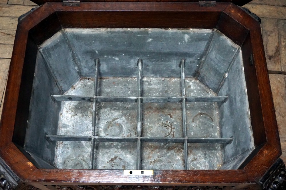 A god rare Victorian 12 bottle cellarette View VIII
