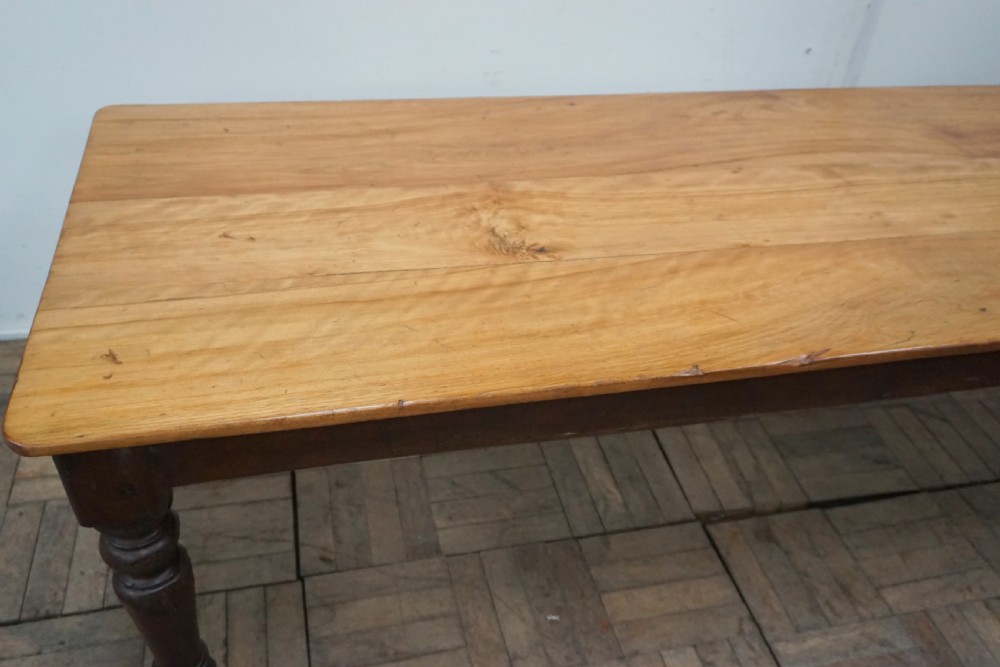 A Good Victorian Country Farmhouse Table View III