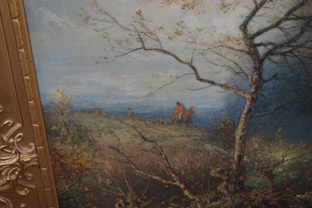 An outstanding oil painting by the renowned Victorian artist Myles Birkett-Foster View III