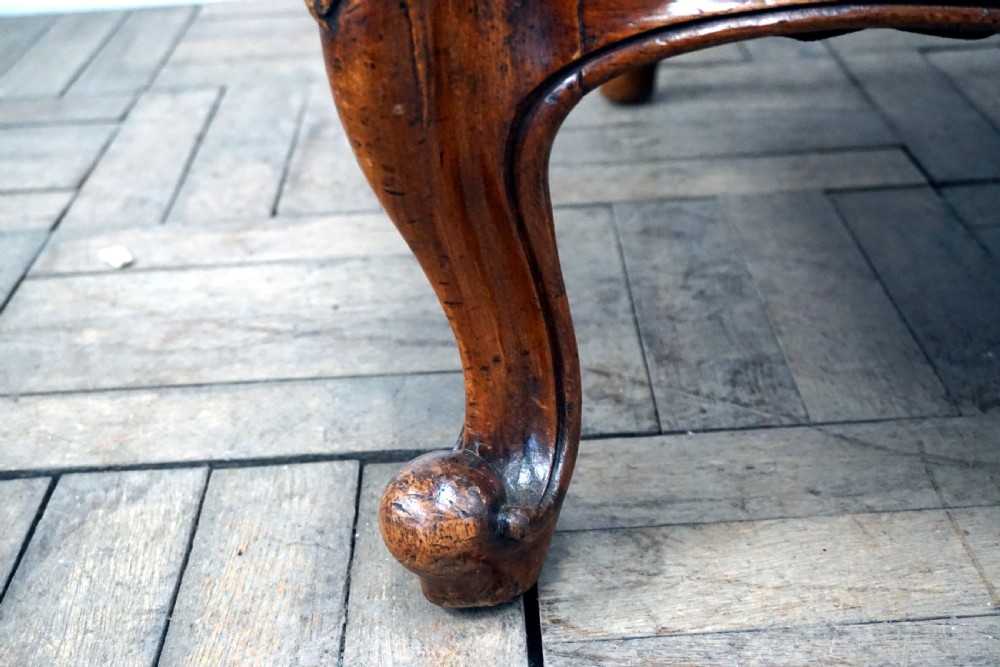 A fantastic Victorian mahogany open arm armchair View V