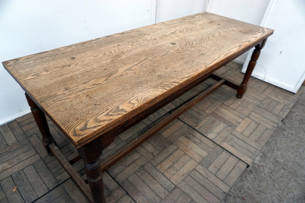 A good solid oak refectory table View III