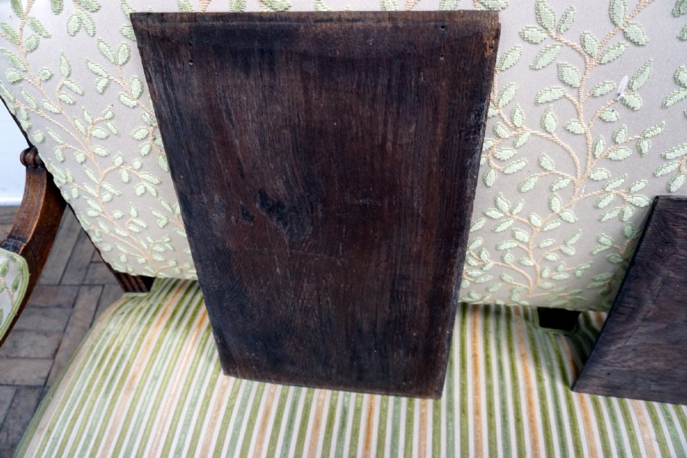 A pair of carved oak English panels  View V