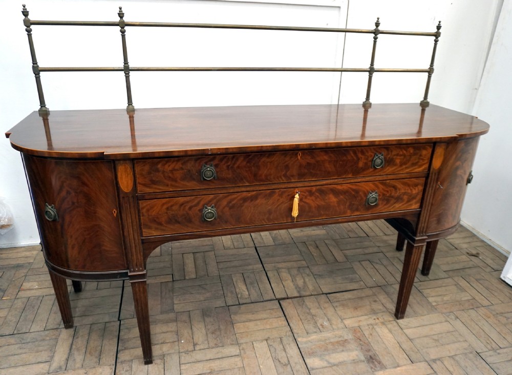A great Edwardian early waring and Gillows sideboard