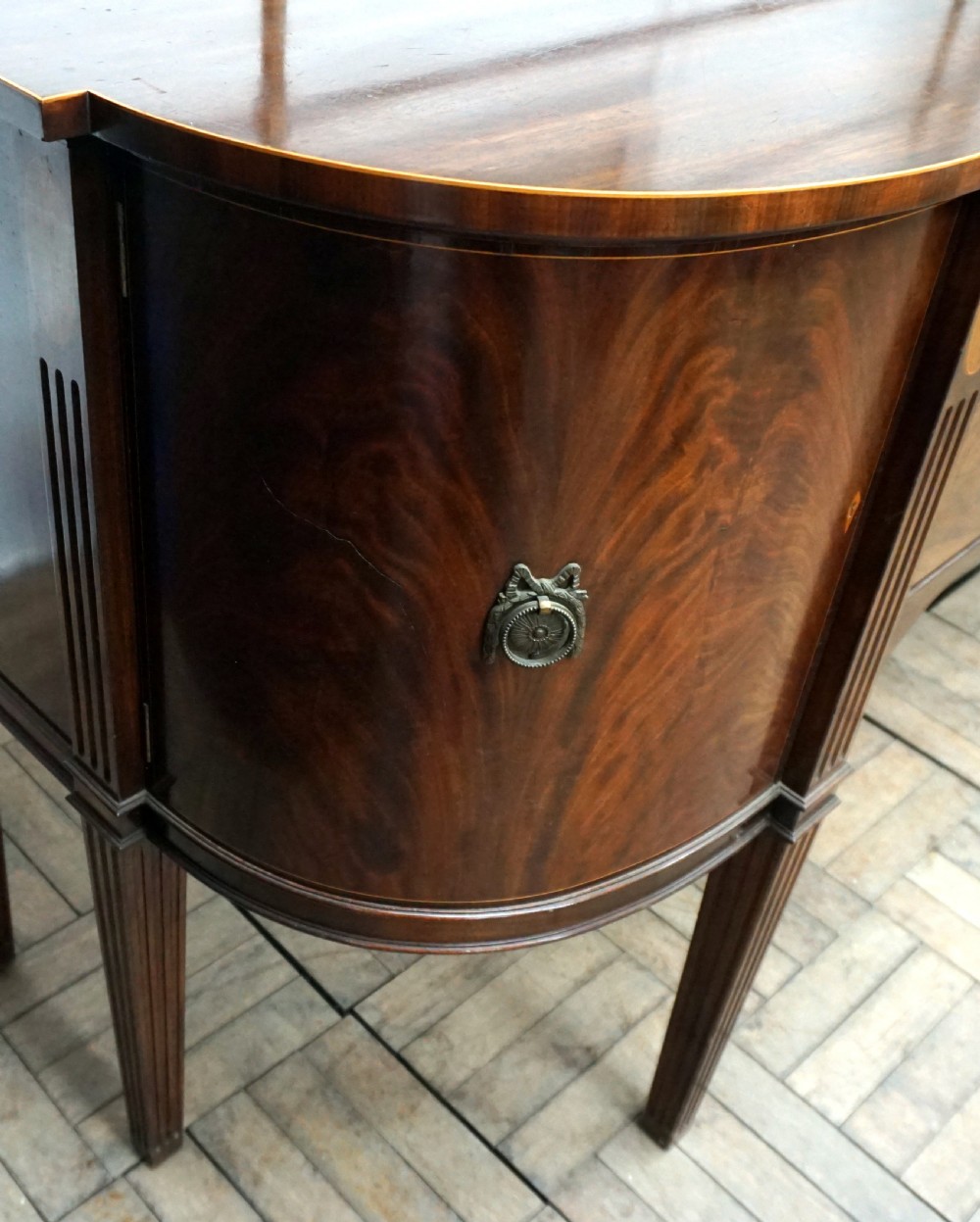 A great Edwardian early waring and Gillows sideboard View II