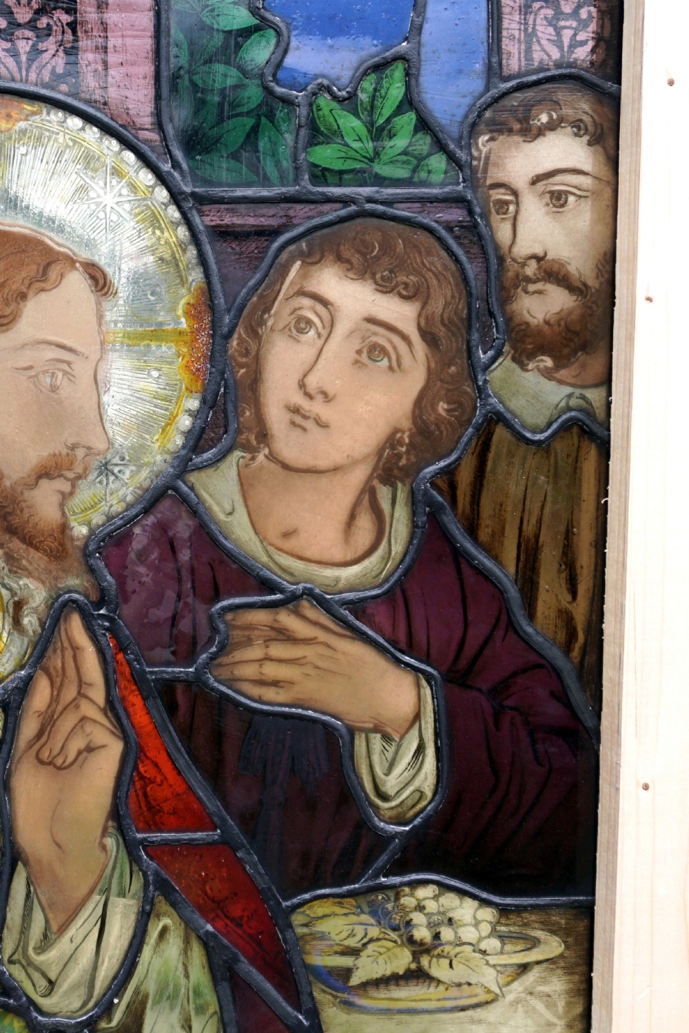 A very good pair of Victorian painted glass windows View VII