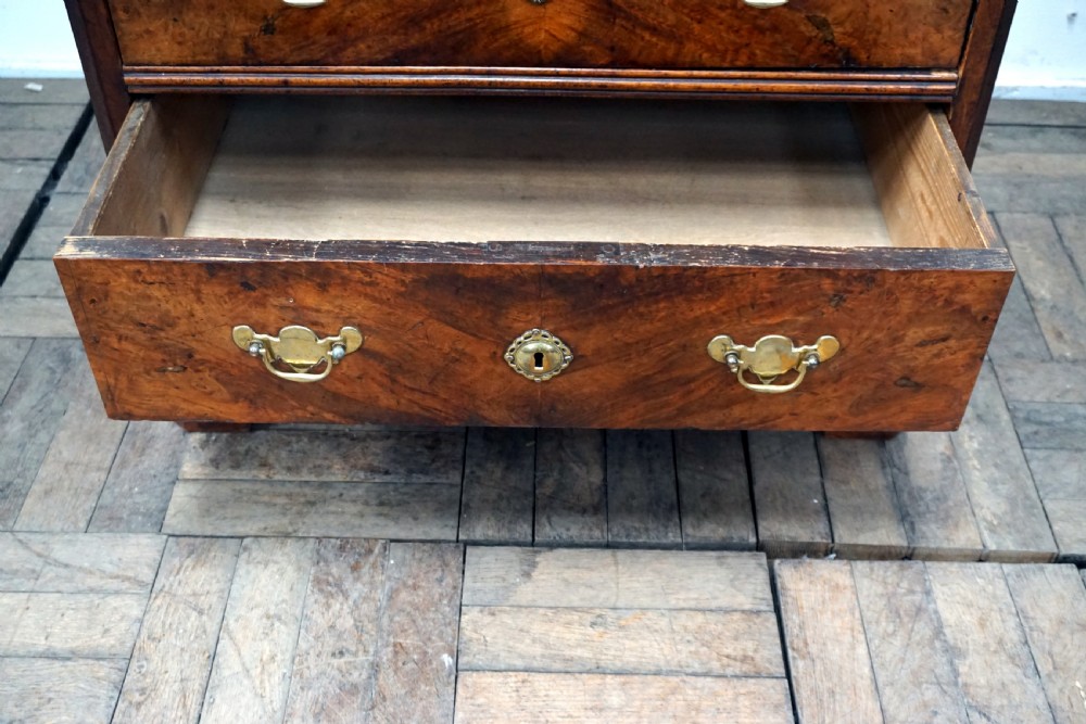 An 18th century walnut chest of drawers  View IV