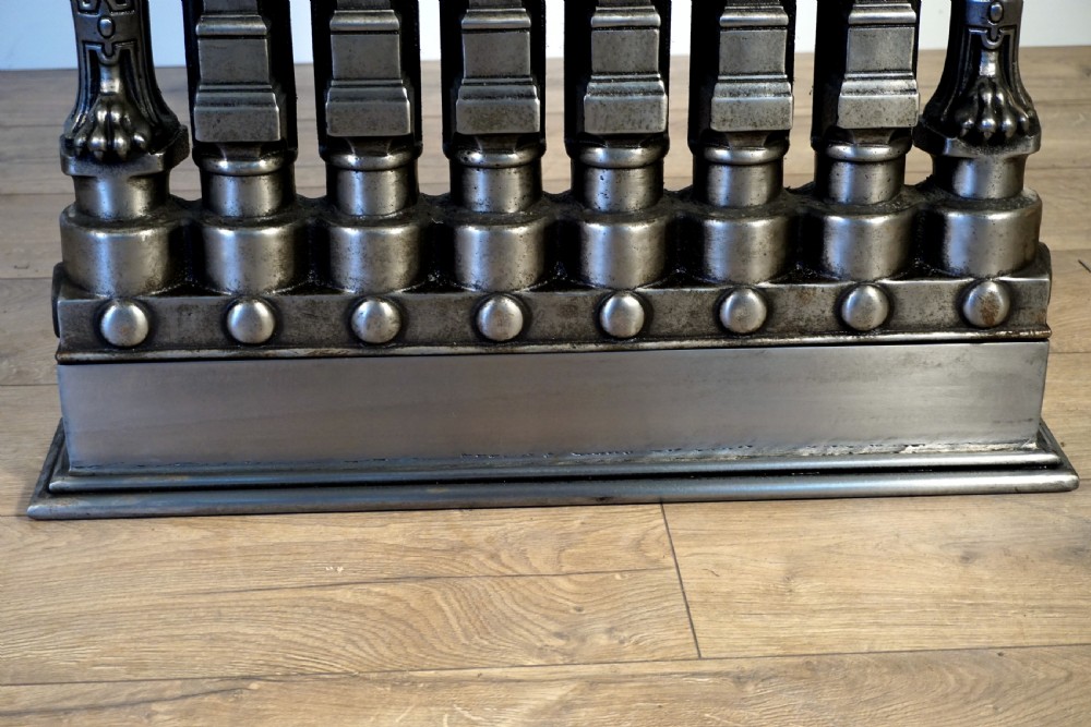An exceptionally rare set of 3 cast iron early 20th century figural Ventilo radiators View V