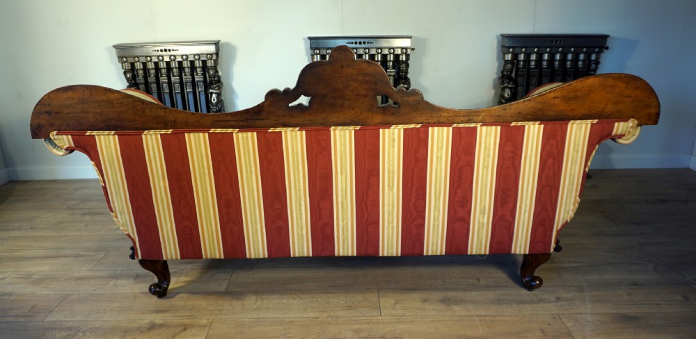 A very good quality Victorian double ended sofa  View VII